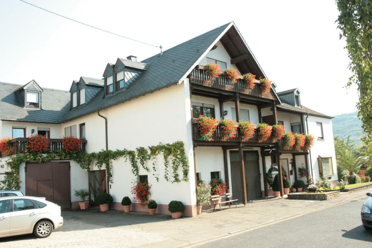 Weingut***Pension Günther Scholtes Leiwen Exterior foto